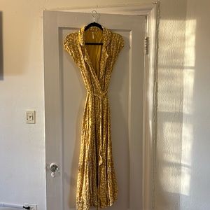 Maxi Free People Print Dress